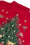 Vintage Red Ugly Christmas Sweater 62317