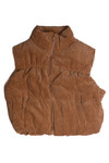 Corduroy Puffer Vest