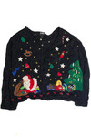 Vintage Black Ugly Christmas Cardigan 62349