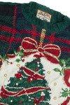 Vintage Green Ugly Christmas Sweater 62356