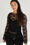 Lace Top With Cami Set
