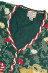 Vintage Green Ugly Christmas Cardigan 62359