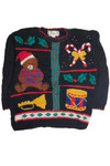 Vintage Black Ugly Christmas Pullover 62361