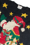 Vintage Black Ugly Christmas Sweater 62366