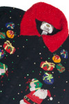 Vintage Black Ugly Christmas Cardigan 62378