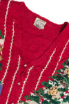 Vintage Red Ugly Christmas Cardigan 62404
