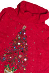 Vintage Red Ugly Christmas Sweater 62405