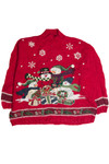 Vintage Red Ugly Christmas Sweater 62410