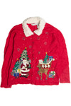 Vintage Red Ugly Christmas Sweater 62416