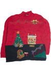 Vintage Red Ugly Christmas Sweater 62418