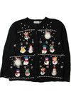 Snowmen Ugly Christmas Cardigan 61575