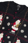 Vintage Black Ugly Christmas Cardigan 62436