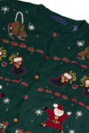 Vintage Green Ugly Christmas Cardigan 62449