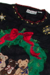 Vintage Black Ugly Christmas Sweater 62450