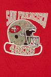 Vintage San Francisco 49ers NFL Football Logo 7 T-Shirt