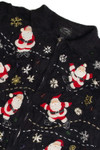 Vintage Black Ugly Christmas Cardigan 62469