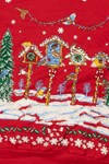 Festive Birdhouses Ugly Christmas Sweatshirt 61605