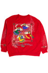 Vintage Red Ugly Christmas Sweatshirt 62486