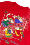 Vintage Red Ugly Christmas Sweatshirt 62486