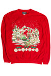 Vintage Red Christmas Sweatshirt 62497