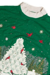 Vintage Green Christmas Sweatshirt 62502