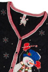 Vintage Black Ugly Christmas Vest 62504