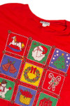 Vintage Red Christmas Sweatshirt 62512