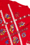 Vintage Red Christmas Sweatshirt 62530