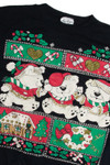 Vintage Black Christmas Sweatshirt 62536