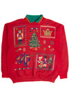 Vintage Red Christmas Sweatshirt 62539