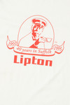 Vintage 1995 Lipton Tea "40 Years In Suffolk" T-Shirt