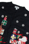 Vintage Black Ugly Christmas Cardigan 62559