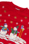 Vintage Red Christmas Sweatshirt 62561