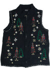 Vintage Black Ugly Christmas Vest 62564