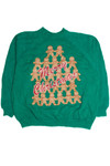 Vintage Green Christmas Sweatshirt 62566