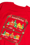 Vintage Red Christmas Sweatshirt 62578
