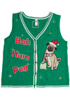 Vintage Green Ugly Christmas Vest 62587