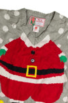 Vintage Gray Ugly Christmas Vest 62593