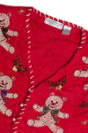 Vintage Red Ugly Christmas Cardigan 62600