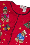 Vintage Red Ugly Christmas Cardigan 62614