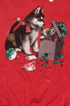 Puppy & Kitten Ugly Christmas Sweatshirt 61644