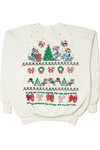 Festive Raccoons Ugly Christmas Sweatshirt 61652