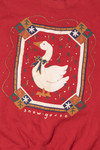 "Snow Goose" Ugly Christmas Sweatshirt 61653