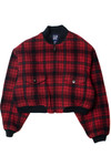 Vintage Gap Double Pocket Cropped Winter Coat (1990s)