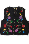 Holiday Lights & Ornaments Ugly Christmas Vest 61665