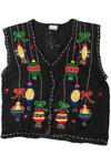 Holiday Ornaments Ugly Christmas Vest 61668