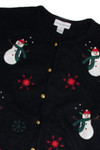 Vintage Black Ugly Christmas Cardigan 62661