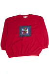 Vintage Red Christmas Sweatshirt 62666