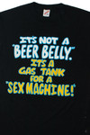 Vintage "It's Not A Beer Belly" Phrase T-Shirt