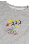 Vintage Gray Christmas Sweatshirt 62686